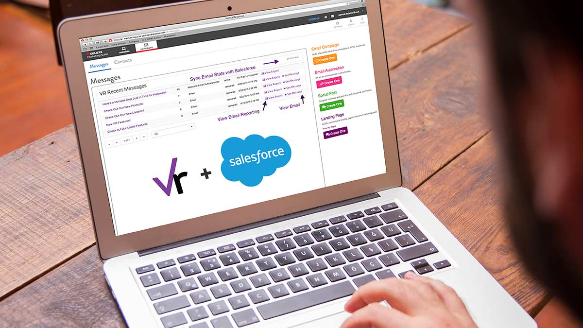 Turn more leads into customers: Integrate Salesforce with your VerticalResponse account