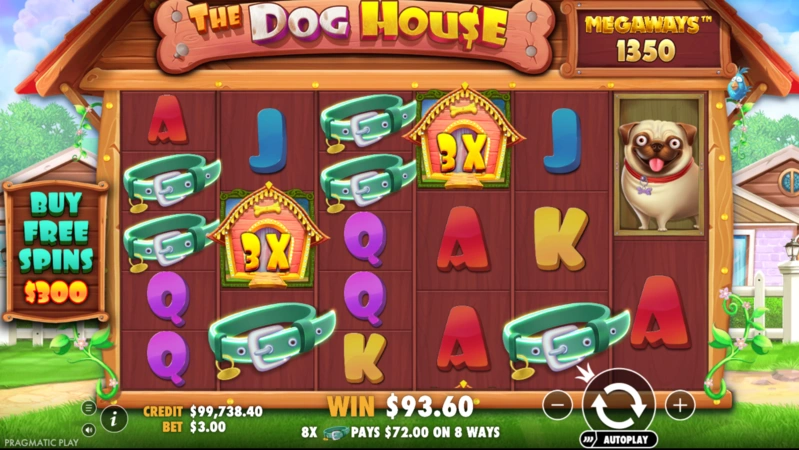 The Dog House Megaways Slot Xüsusiyyətləri