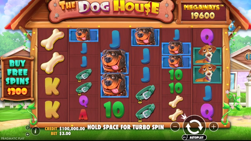 The Dog House Megaways Slot Oyunu